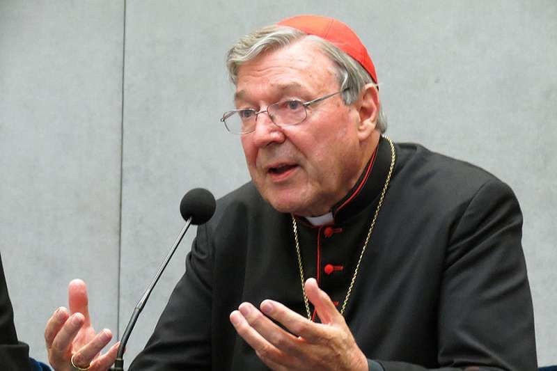 Cardinal George Pell. Credit: Matthew Rarey