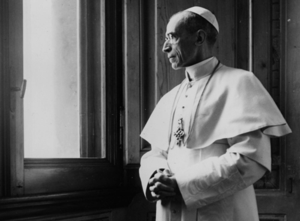 Pope Pius XII is pictured at the Vatican in a file photo dated March 15