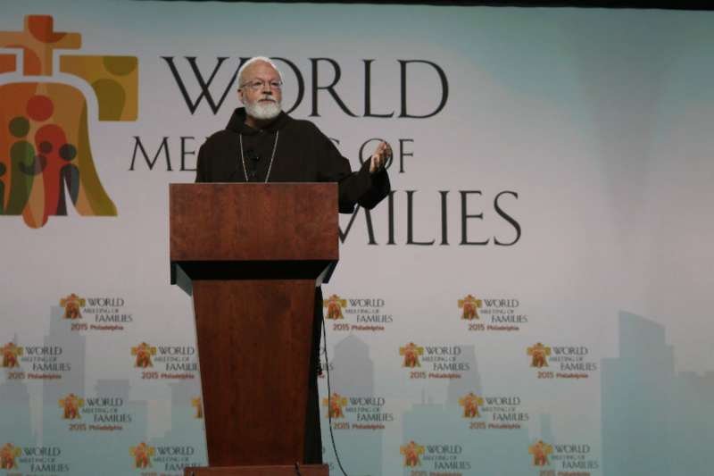 Cardinal Sean Patrick O'Malley of Boston at the World Meeting of Families in Philadelphia. Credit: CNA