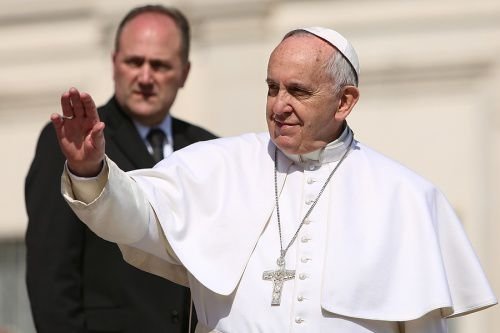 General audience with Pope Francis on March 18