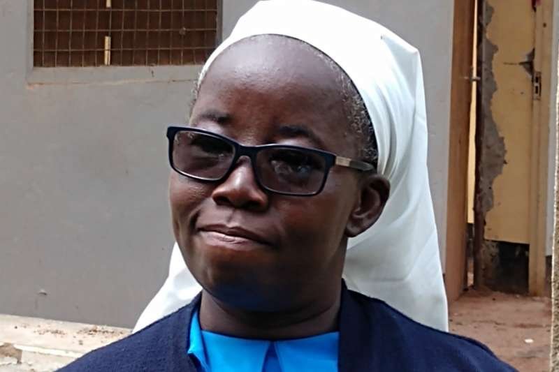 Sister Ester of South Sudan's "Blue Sisters." Credit: Alejandro Bermudez/CNA