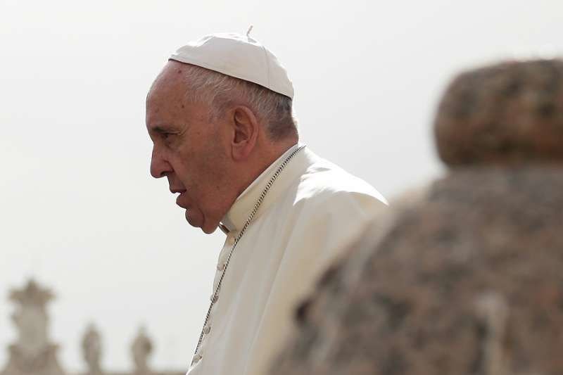 Pope Francis at the General Audience in St. Peter's Square
