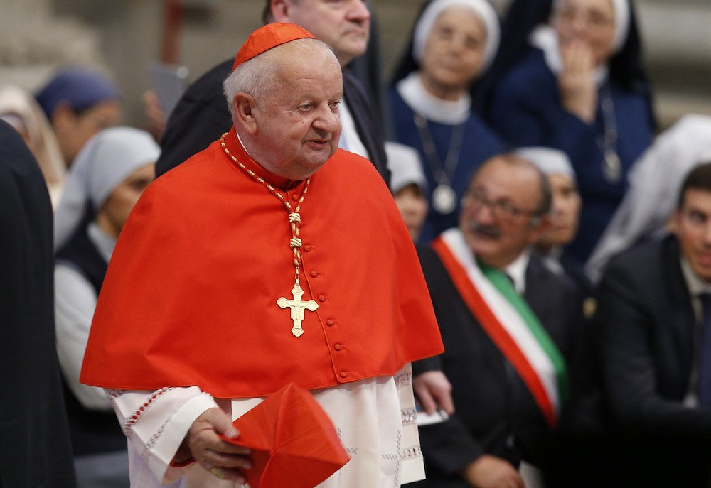 Polish Cardinal Stanislaw Dziwisz of Krakow