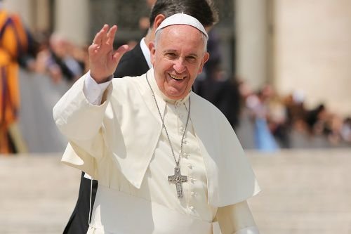 Pope Francis at the Wednesday General Audience in St. Peter's Square on June 24