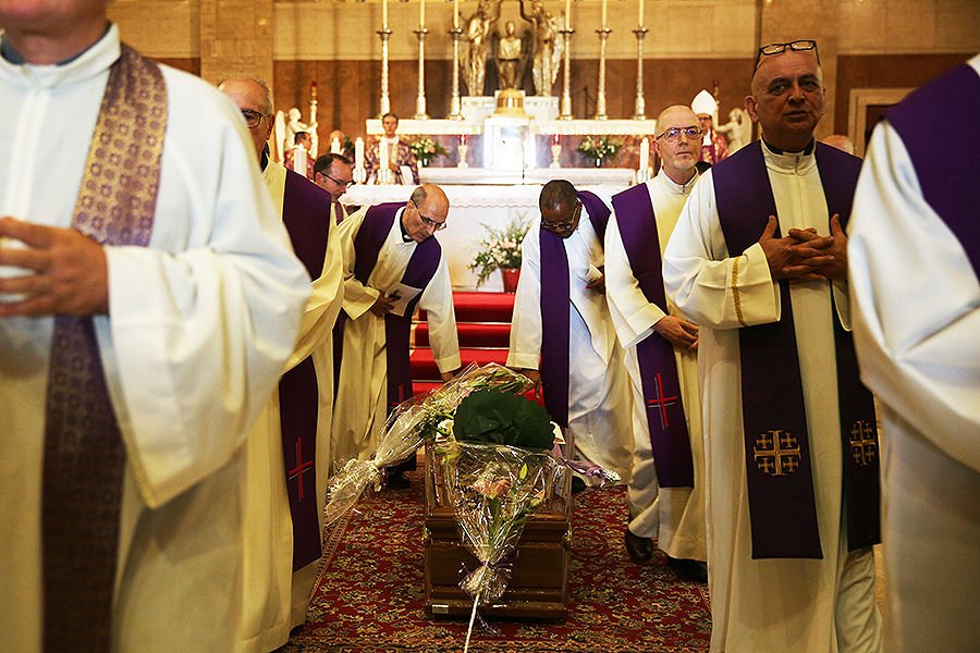 The funeral Mass of Father Gabriele Amorth