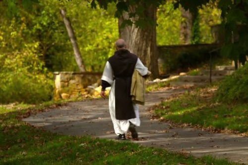 Monks at Holy Cross Abbey screenshot 1. Credit: Picture Farmer Films.