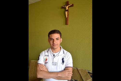 Martin Baani: "I want to stay. I don’t want to run away from the problem." Credit: Aid to the Church in Need.
