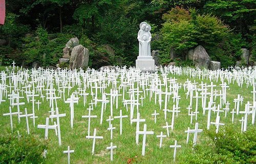 Cemetery in Kkottongnae