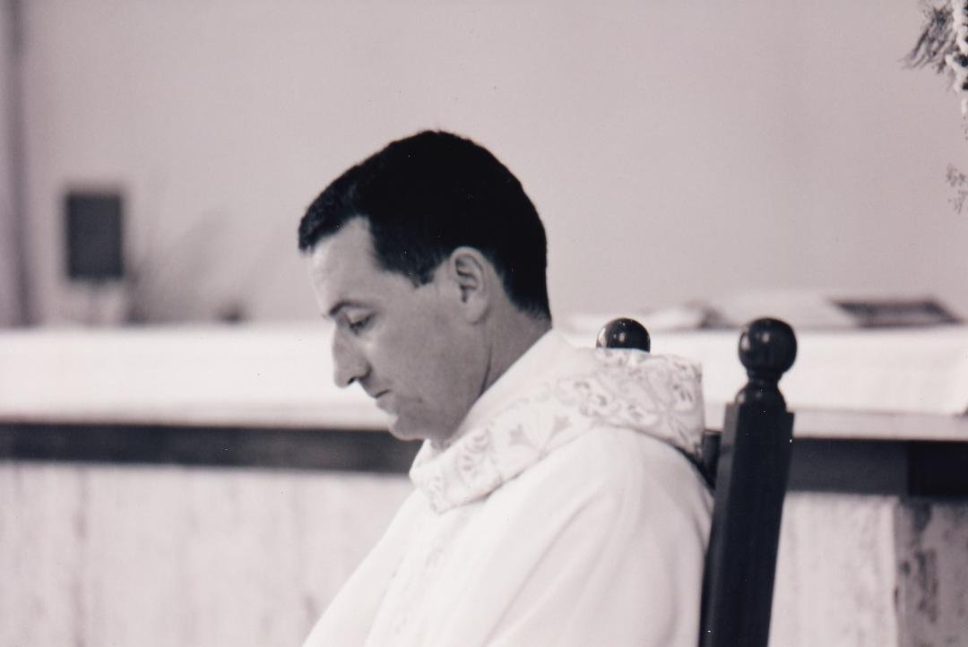 Bishop Joseph Brennan as a young priest. PHOTO COURTESY ROBERT BRENNAN