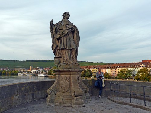 Statue of St. Charles Borromeo in Würzburg / Germany. (SHUTTERSTOCK)