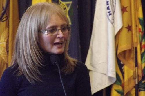 Dr. Katrina Lantos Swett speaks at a press conference to announce the Defending Freedoms project Dec 6