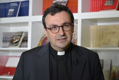 Fr. Andrea Ciucci of the Pontifical Council for the Family speaks with CNA July