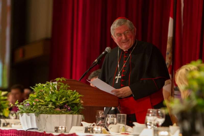 Cardinal Thomas Collins of Toronto. Photo courtesy of the Archdiocese of Toronto.