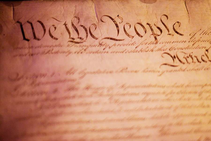 The United States Constitution. Credit: Kim Davies via Flickr (CC BY-NC-ND 2.0).