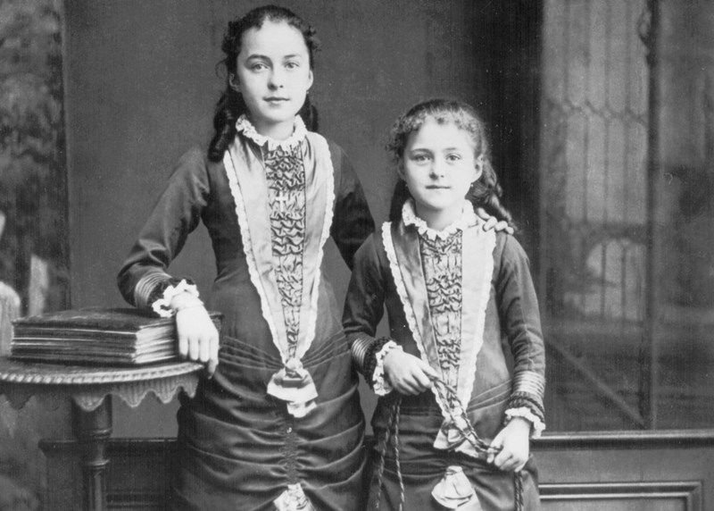 Céline and Thérèse Martin (St. Therese of Lisieux)
