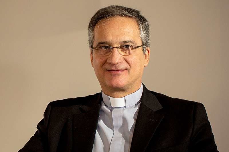 Monsignor Dario Vigano?. Credit: Daniel Iba?n?ez/CNA.