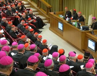 A session of the Synod on the New Evangelization