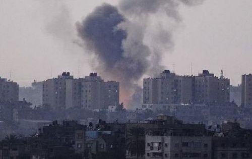 Gaza hit by Israeli airstrikes. Credit: lpj.org