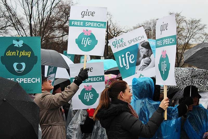 NIFLA Pro-Life protest in Washington