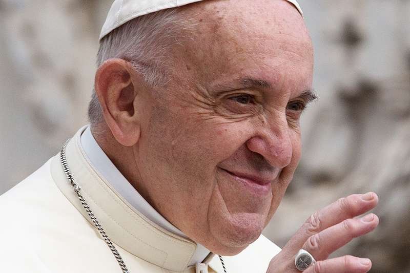 Pope Francis. Credit: Daniel Ibanez/CNA.