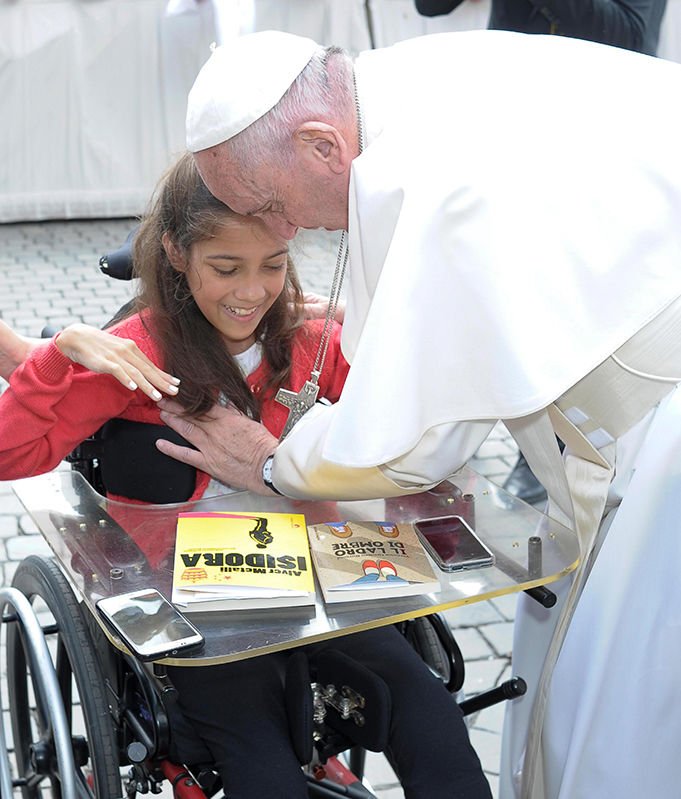 Veronica Cantero Burroni Pope Francis