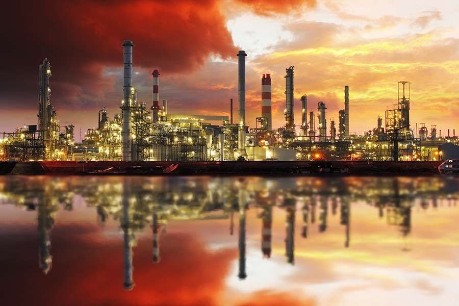 Oil refinery. Credit: TTstudio via Shutterstock.