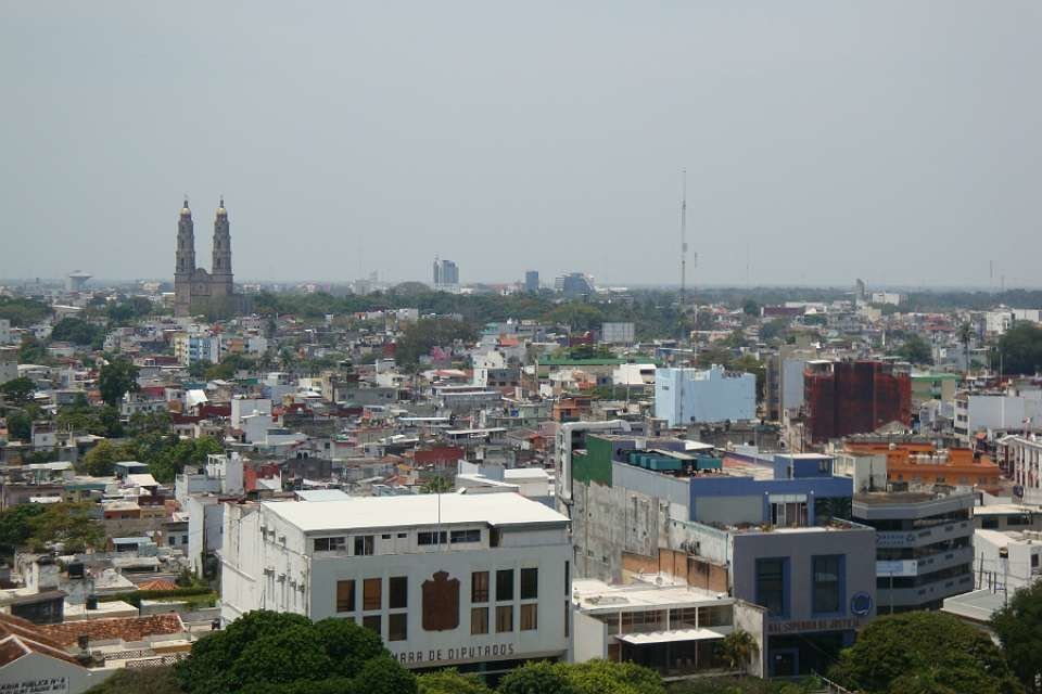 A view of Villahermosa