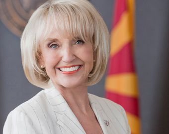 Arizona Governor Jan Brewer.