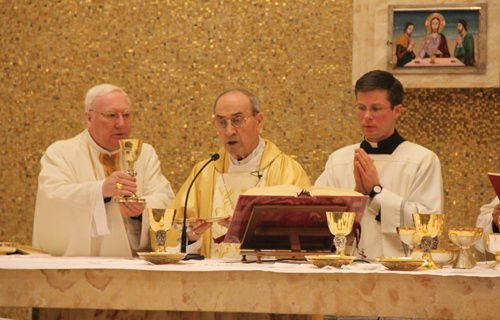 Cardinal De Paolis says the closing Mass of the Legion of Christ's general chapter in Rome