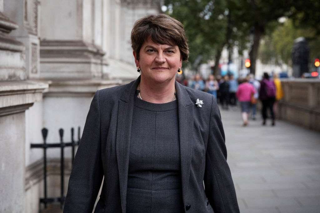 Arlene Foster. (Dan Kitwood/Getty Images via CNA)