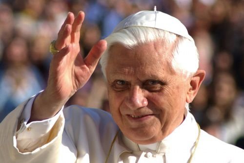 Benedict XVI at the General Audience in St. Peter's Square