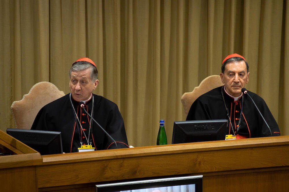 Cardinal Blase J. Cupich of Chicago and Cardinal Ruben Salazar Gomez of Bogota