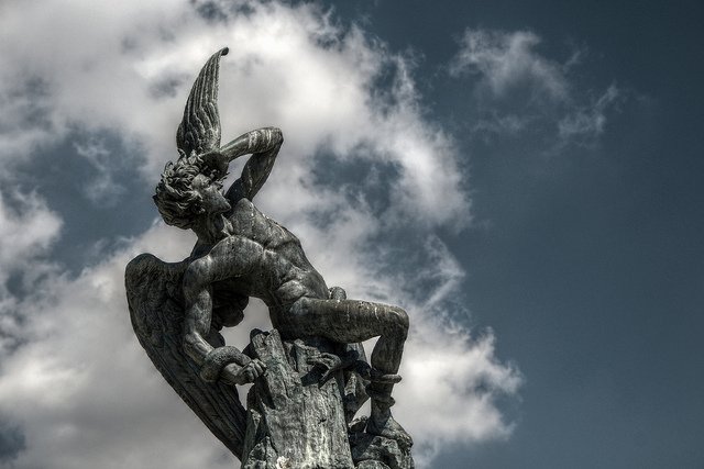 The Fountain of the Fallen Angel in Madrid. (FLICKR)