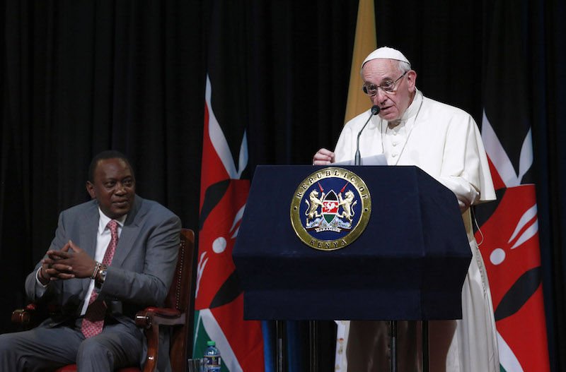 Pope in Kenya