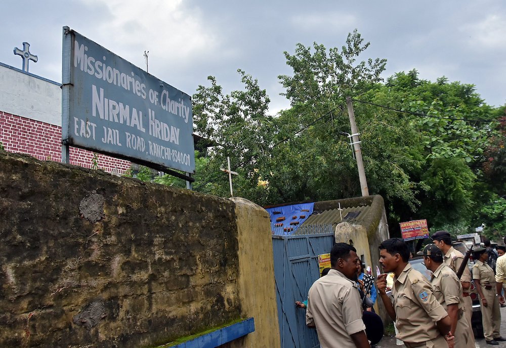 Indian police stand outside the premises of the Missionaries of Charity home in Ranchi, where Sister Concilia was arrested July 5, 2018, on suspicion of child trafficking. On Jan. 29 the Indian Supreme Court rejected bail for the nun, who has not yet been charged. (CNS photo/Reuters) See […]