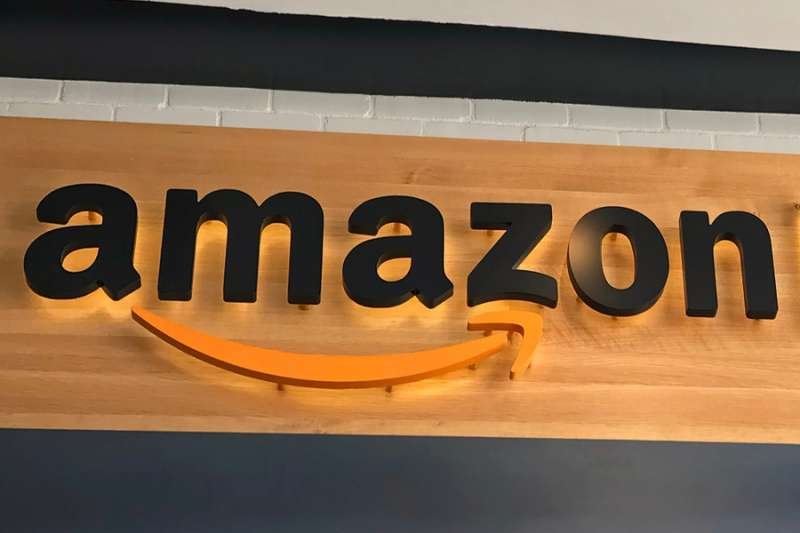 Close up of the Amazon sign. Credit: Alex Millauer / Shutterstock