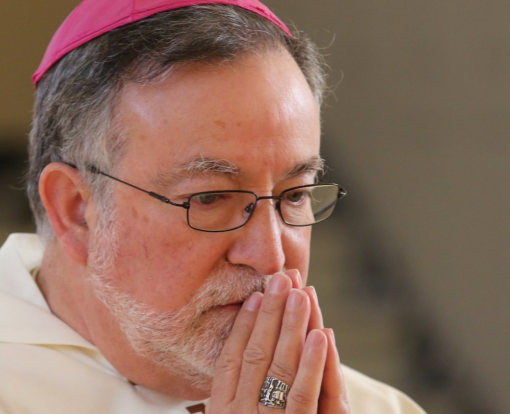 Bishop Jaime Soto of Sacramento, Calif., prays during Mass in the Chapel of the Immaculate Conception at Mundelein Seminary at the University of St. Mary of the Lake in Illinois, near Chicago Jan. 3, 2019. Bishop Soto, on April 30, 2019, published a list of 44 priests and […]