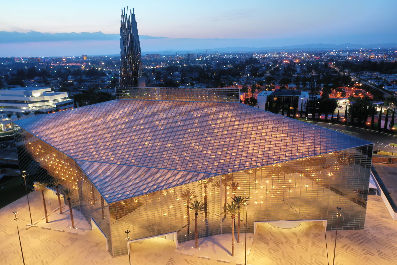 The Christ Cathedral in Garden Grove