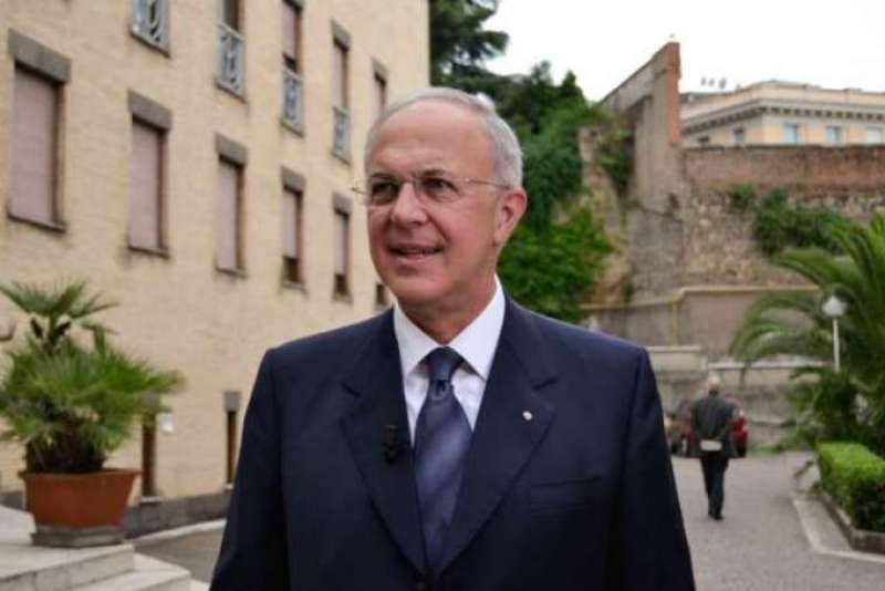 Knights of Columbus Supreme Knight Carl Anderson speaks with CNA in Rome