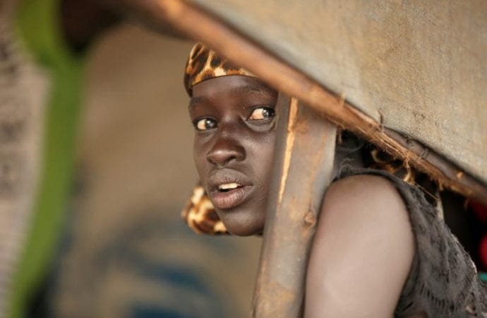 A South Sudanese girl is seen at the Nguenyyiel refugee camp in Gambella, Ethiopia, in late October. (Tiksa Negeri/Reuters/CNS via Crux)