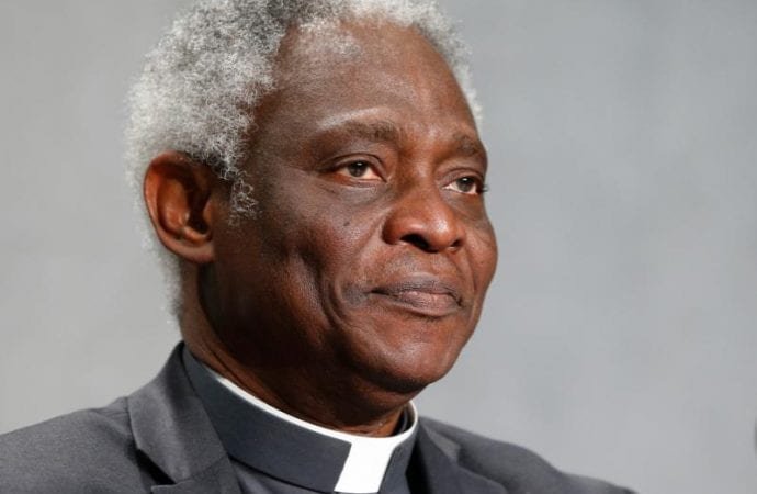 Cardinal Peter Turkson, prefect of the Dicastery for Promoting Integral Human Development. (Paul Haring/CNS via Crux)