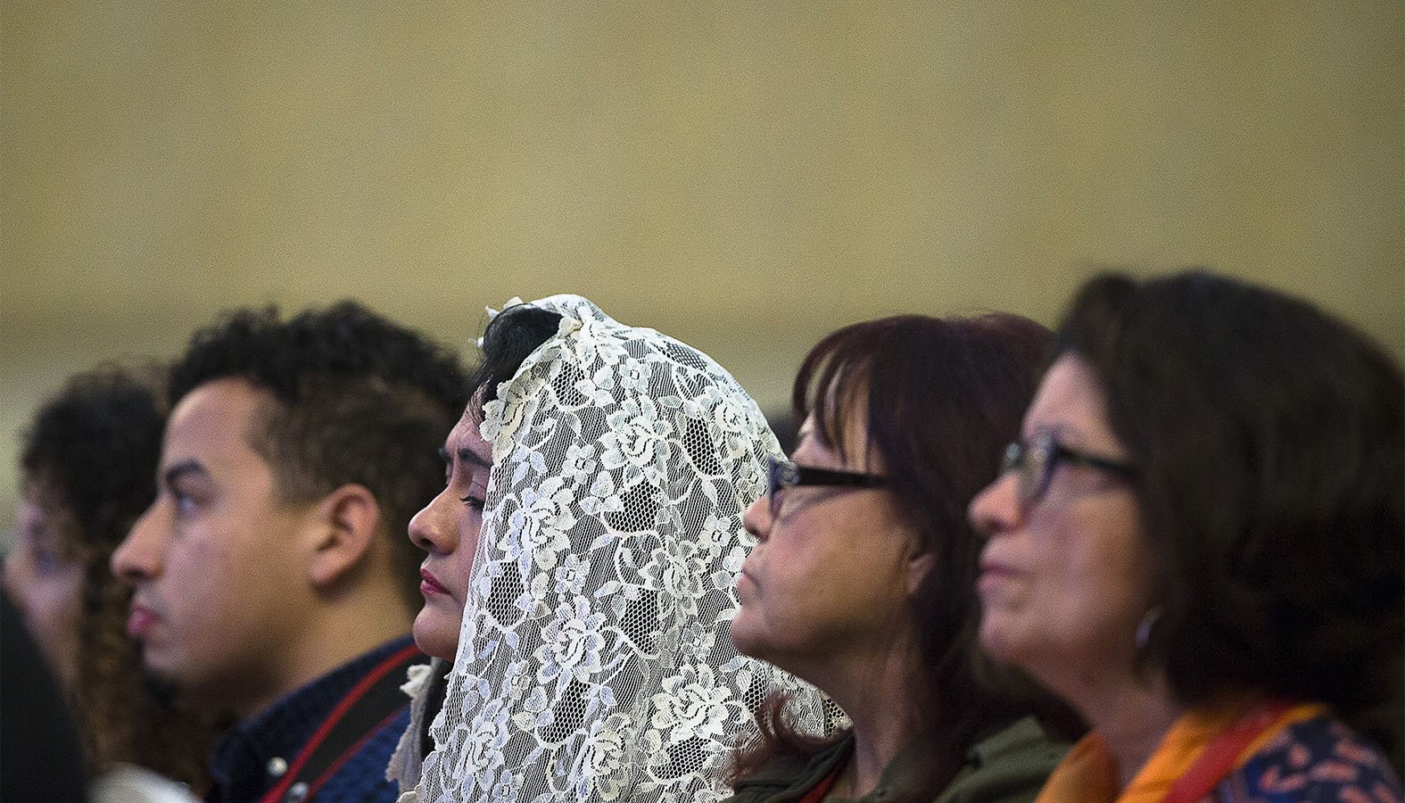 Delegates attend the closing Mass Sept. 23 during the of the Fifth National Encuentro, or V Encuentro, in Grapevine, Texas. (CNS photo/Tyler Orsburn)
