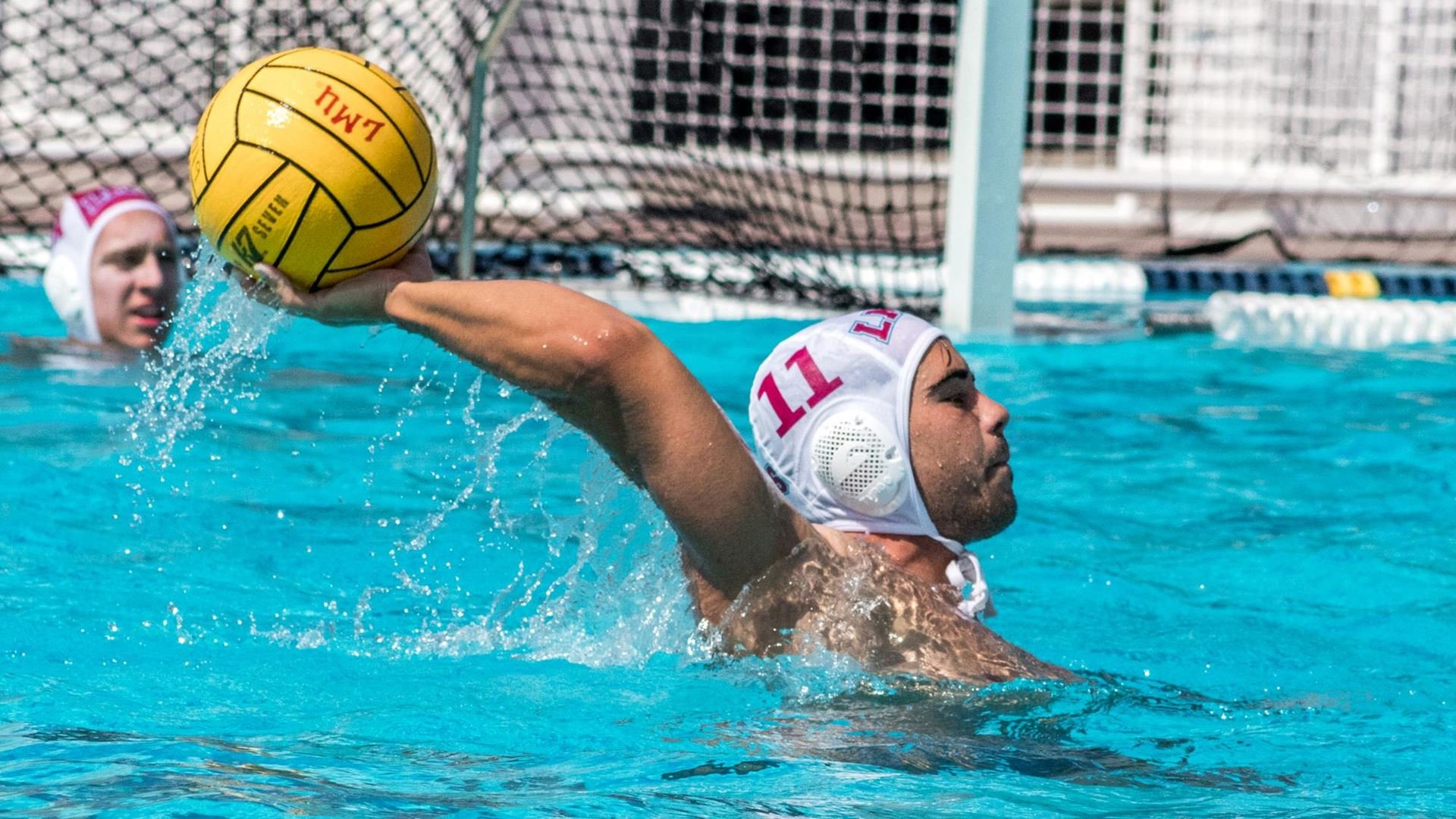 LMU’s David Carrasco scored five goals against UC Irvine in the Lions’ 14-10 win Sept. 29. (LMU Athletics)