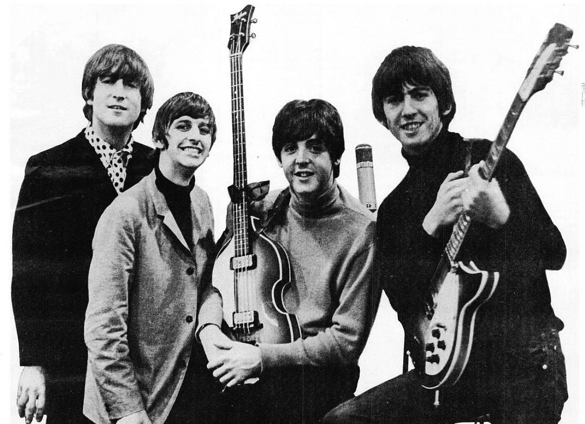 The Beatles in 1964. (Wikimedia Commons)