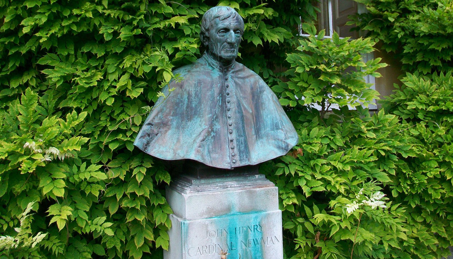 Bust of Cardinal Newman, Trinity College, Oxford. (Wikimedia Commons)