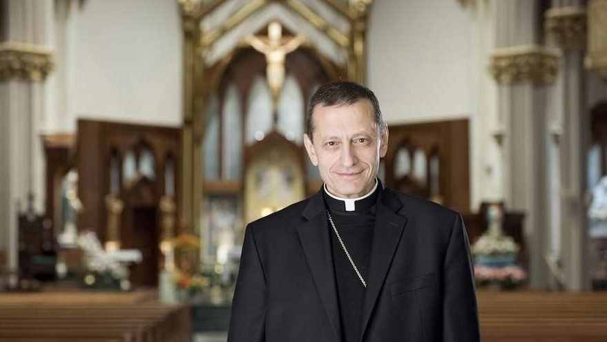 Bishop Frank Caggiano of Bridgeport. (Image via CNA)
