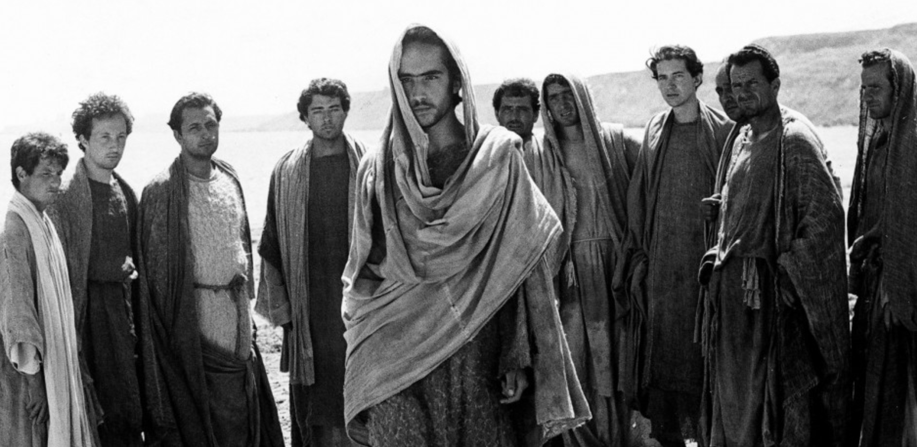 A scene from the 1966 film "The Gospel According to Matthew." (IMDB)