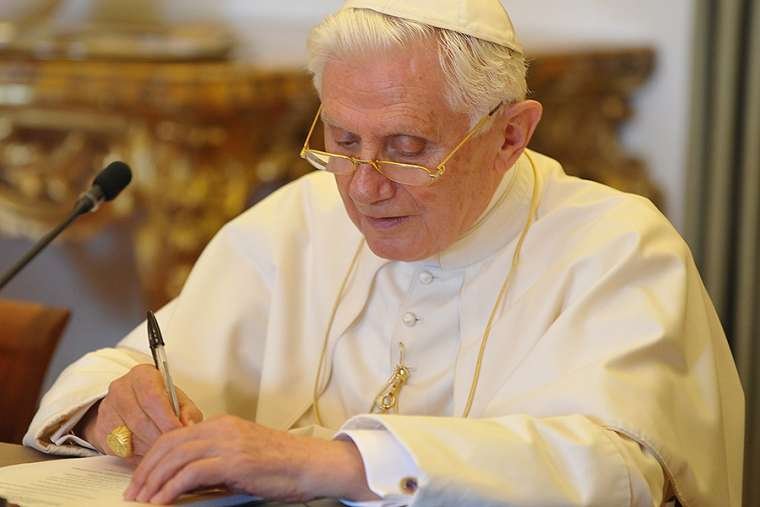Pope Benedict XVI on Aug. 28, 2010. (Vatican Media)