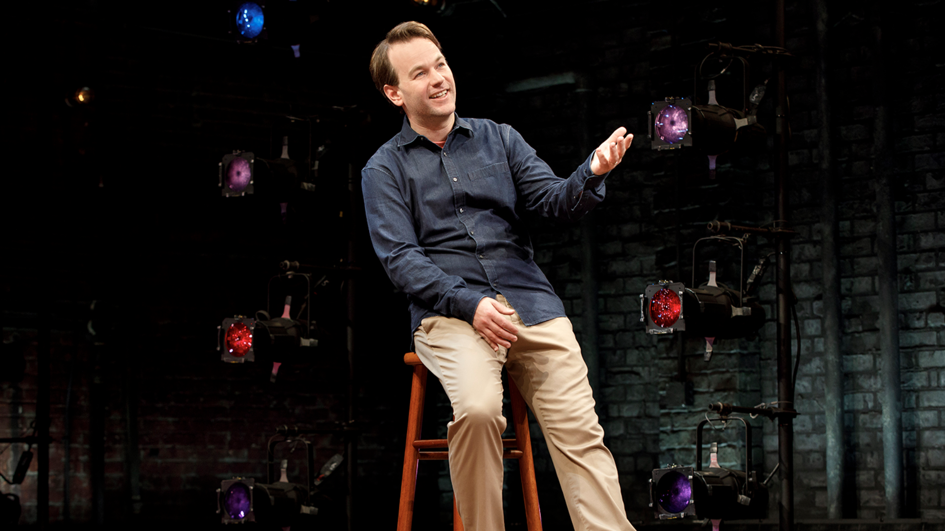 Mike Birbiglia in “The New One.” (Joan Marcus)