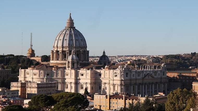 St. Peter's Basilica in Vatican City, Jan. 25, 2015. (Bohumil Petrik/CNA)